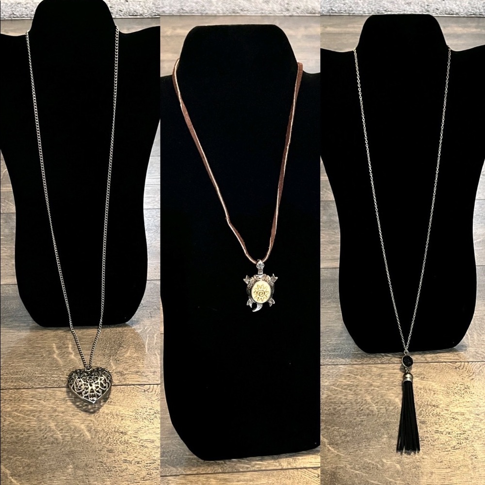 Set of 3 Fashion Necklaces